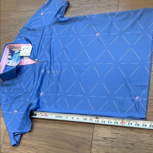 NWT PUMA X Arnold Palmer Golf Performance Polo Shirt Men’ Medium - Picture 7 of 10